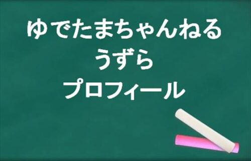 ゆでたまちゃんねるのうずらのプロフィールは？彼氏や職業は？