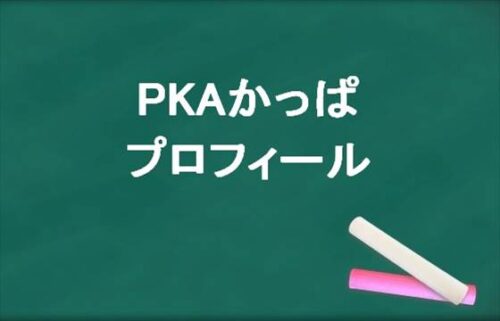 PKAのかっぱの本名やプロフィールは？彼氏やSNSは？