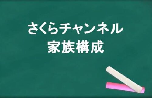 さくらチャンネルの家族構成は？人気の理由や整形は？