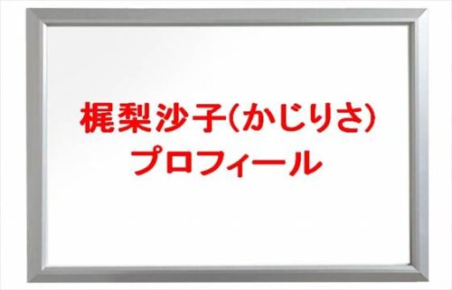 梶梨沙子(かじりさ)の本名やプロフィールは？結婚やSNSは？