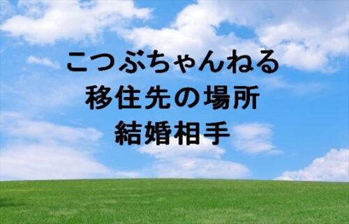 こつぶちゃんねるの移住先の場所や決めた理由は？結婚相手や古民家は？