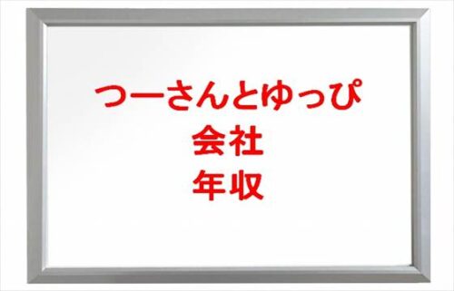 つーさんとゆっぴの会社や年収は？結婚しない理由や炎上原因は？