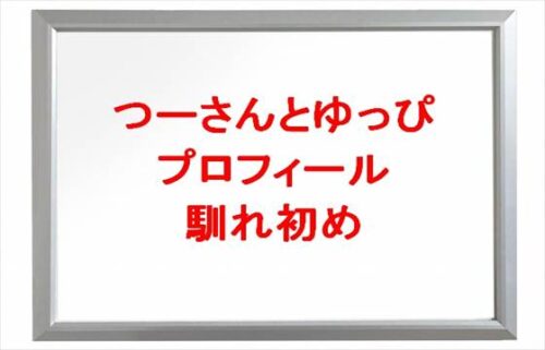 つーさんとゆっぴの本名やプロフィールは？馴れ初めやSNSは？