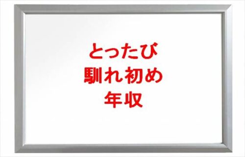とったびの馴れ初めや子供は？年収や収入源は？