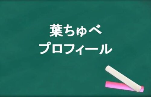 葉ちゅべ(ゲーム実況)は何者?年齢や本名やプロフィールは?彼女やSNSは?