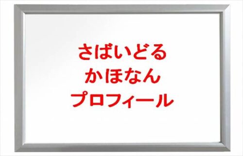 さばいどる(サバイバルYouTuber)のかほなんは何者？年齢や本名やプロフィールは？結婚や彼氏やSNSは？