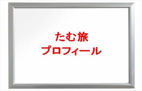 たむ旅の仕事は？ゆか(妻)との馴れ初めは？年齢や本名やプロフィールやSNSは？