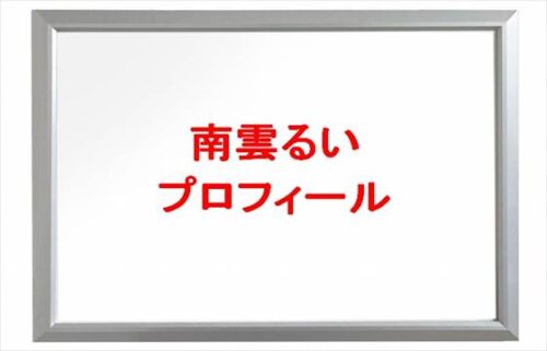南雲るいの仕事や整形は?年齢や本名やプロフィールは?結婚や彼氏やSNSは?